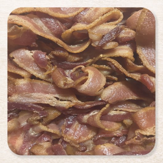 Bacon Kartonnen Onderzetters (Voorkant)