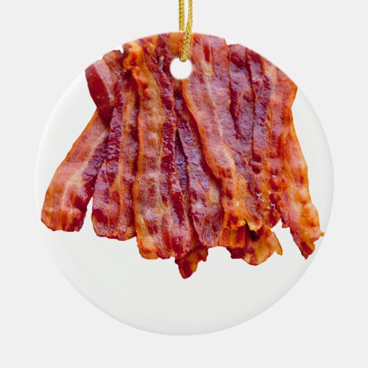 Bacon Keramisch Ornament (Voorkant)
