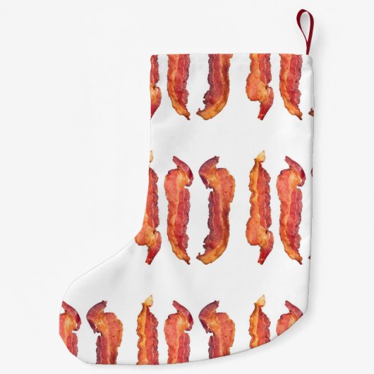 Bacon kerst Stocking Kleine Kerstsok (Achterkant)