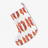 Bacon kerst Stocking Kleine Kerstsok (Achterkant (Hangend))
