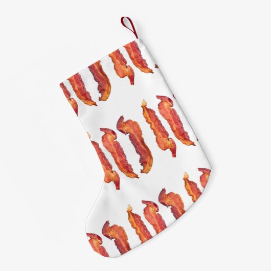 Bacon kerst Stocking Kleine Kerstsok (Achterkant (Hangend))