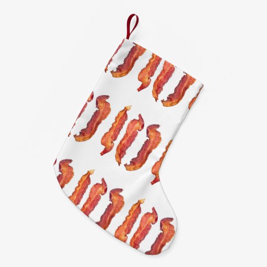 Bacon kerst Stocking Kleine Kerstsok (Voorkant (Hangend))