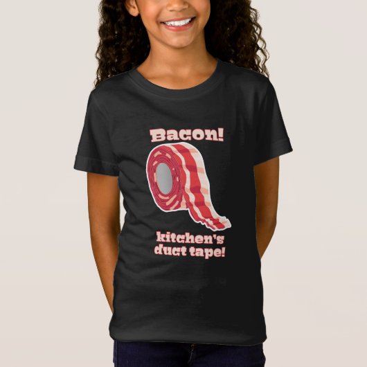 Bacon!... Keukenducttape! T-shirt (Voorkant)