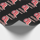 Bacon... Keuken's dikke band! Cadeaupapier (Hoek)