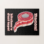 Bacon... Keuken's dikke band! Legpuzzel (Horizontaal)