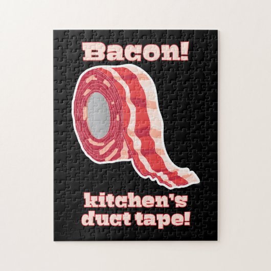 Bacon... Keuken's dikke band! Legpuzzel (Verticaal)