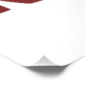 Bacon King Meat Lover Gifts for Men Boy Perfect Poster (Hoek)