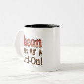 Bacon Lard Tweekleurige Koffiemok (Voorkant links)