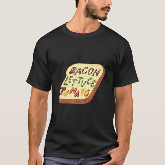 Bacon Lettuce Tomato Blt Sandwich T-shirt (Voorkant)