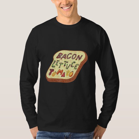 Bacon Lettuce Tomato Blt Sandwich T-shirt (Voorkant)