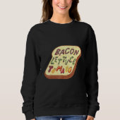 Bacon Lettuce Tomato Blt Sandwich Trui (Voorkant)