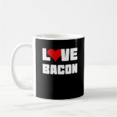 Bacon liefhebbers grappige liefhebber Funny Bacon  Koffiemok (Links)
