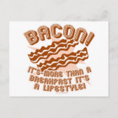 Bacon Lifestyle Briefkaart (Voorkant)