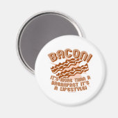 Bacon Lifestyle Magneet (Voorkant / Achterkant)