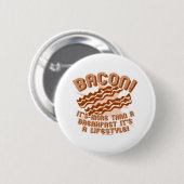 Bacon Lifestyle Ronde Button 5,7 Cm (Voorkant /achterkant)