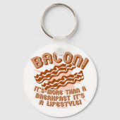 Bacon Lifestyle Sleutelhanger (Voorkant)