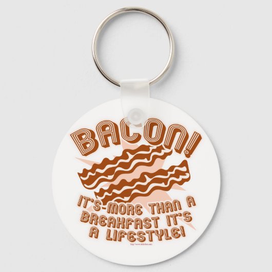 Bacon Lifestyle Sleutelhanger (Voorkant)