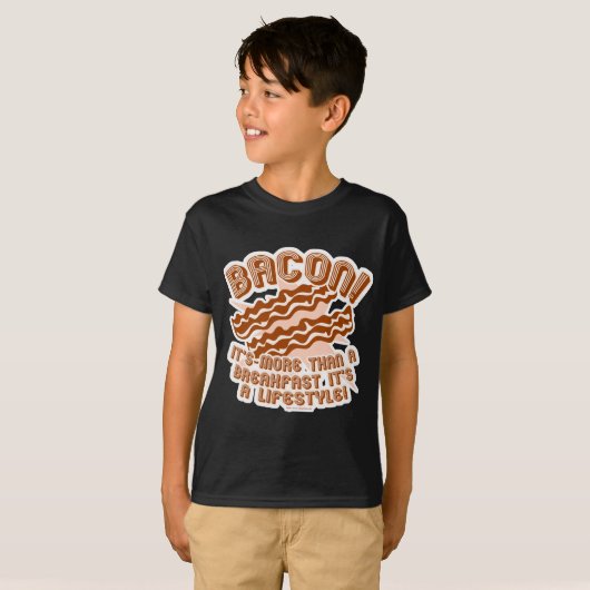 Bacon Lifestyle T-shirt (Voorkant volledig)