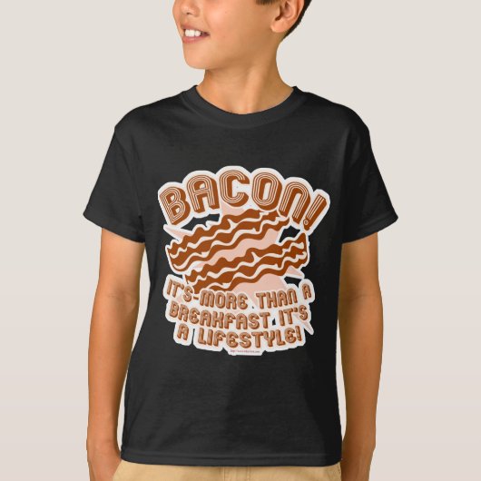 Bacon Lifestyle T-shirt (Voorkant)