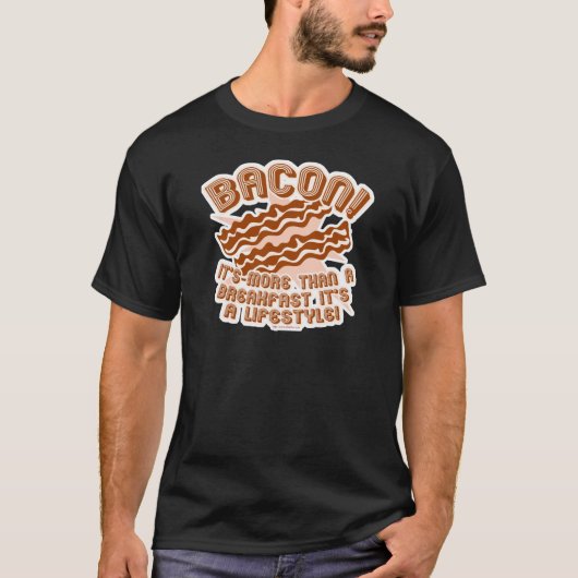 Bacon Lifestyle T-shirt (Voorkant)
