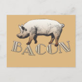 Bacon LOVE Briefkaart (Voorkant)