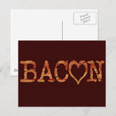 Bacon LOVE Briefkaart (Voorkant / Achterkant)