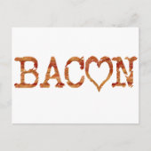 Bacon LOVE Briefkaart (Voorkant)