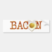 Bacon LOVE Bumpersticker (Voorkant)