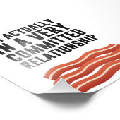 Bacon Love - een serieus Relatie Foto Afdruk (Hoek)
