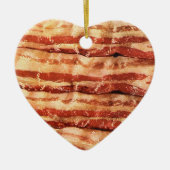 bacon love hart ornament (Voorkant)