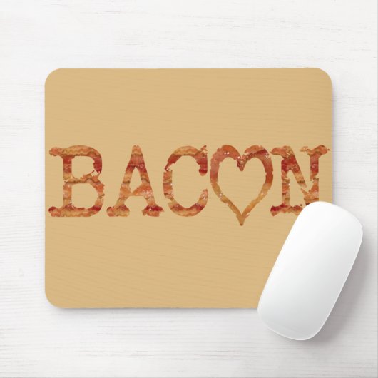 Bacon LOVE Muismat (Met muis)