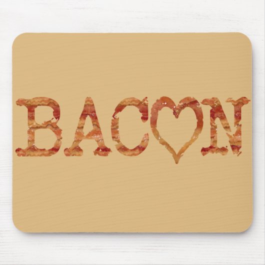 Bacon LOVE Muismat (Voorkant)