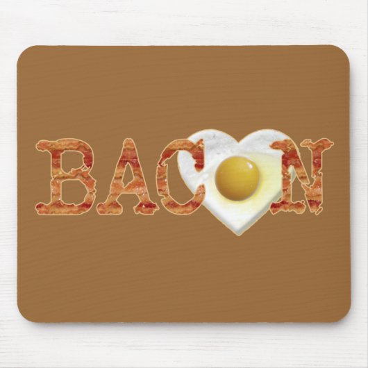 Bacon LOVE Muismat (Voorkant)
