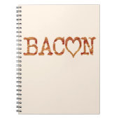 Bacon LOVE Notitieboek (Voorkant)