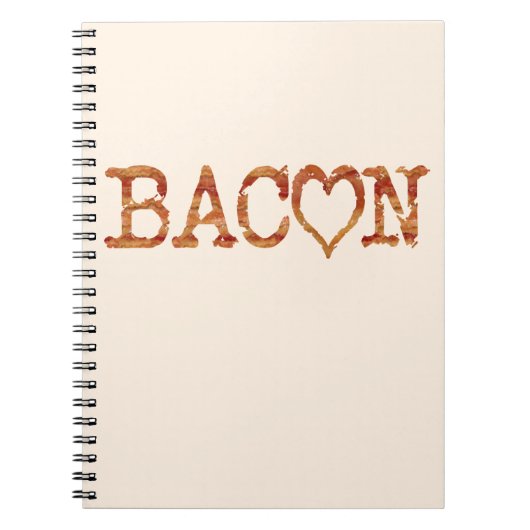 Bacon LOVE Notitieboek (Voorkant)