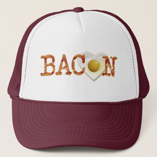 Bacon LOVE Trucker Pet (Voorkant)