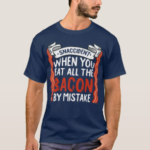 Bacon Lover Biggetje Big Design Premium T-shirt