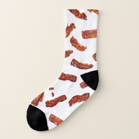 Bacon Lover Crispy Bacon Strips Sokken (Links - buitenkant)