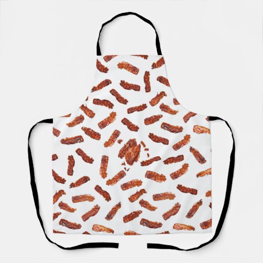 Bacon Lover Fried Bacon Slices Fun Schort (Voorkant)
