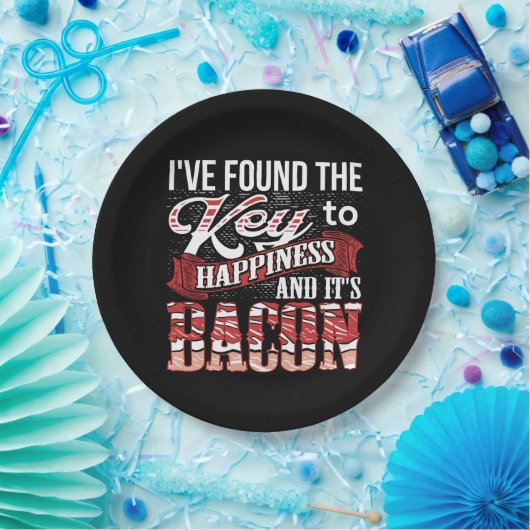 Bacon Lover Gift Papieren Bordje (Feest)