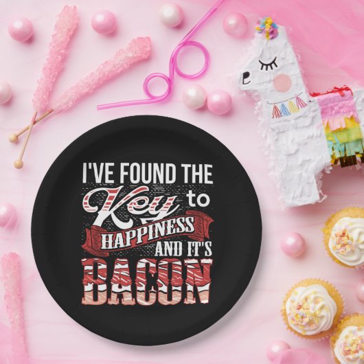 Bacon Lover Gift Papieren Bordje (Feest)