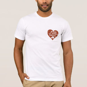 Bacon Lover? Heart Behoort tot Bacon grappig T-shi T-shirt