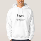 Bacon Lover Pig Vat Food Breakfast Quote3 Hoodie (Voorkant)