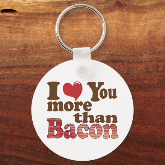 Bacon Lover Sleutelhanger (Voorkant)