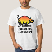 Bacon Lover. T-shirt (Voorkant)