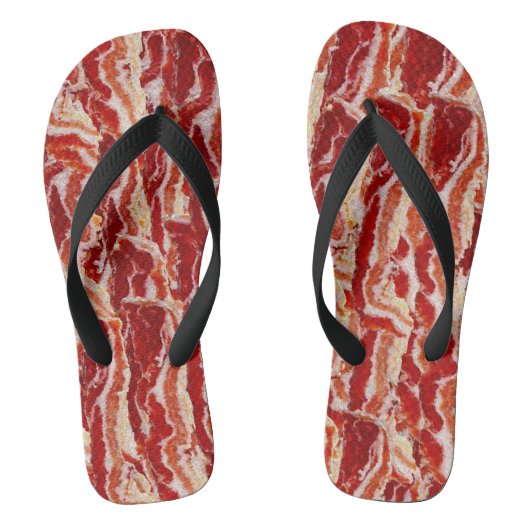 Bacon Lover Teenslippers (Voetbed)