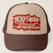 Bacon lover trucker hoed trucker pet (Voorkant)
