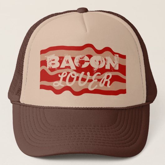 Bacon lover trucker hoed trucker pet (Voorkant)