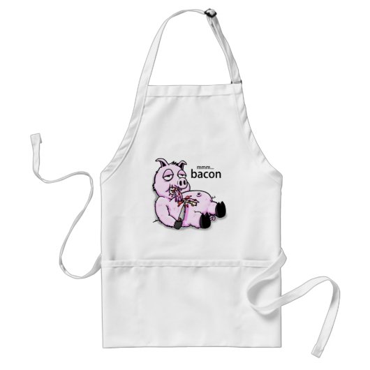 Bacon Lover's Apron Standaard Schort (Voorkant)