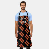 Bacon Lover's Business Apron Schort (Gedragen)